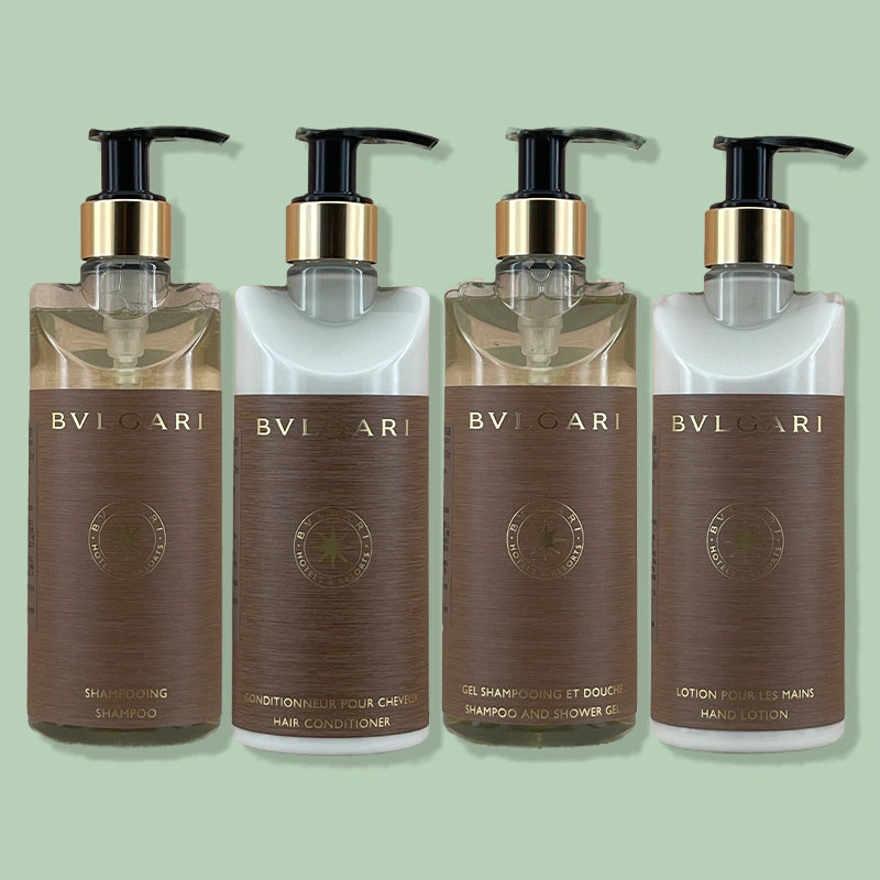 BVLGARI Shampoo & Conditioner & Shower Gel & Hand Lotion Exclusive Series 300ML