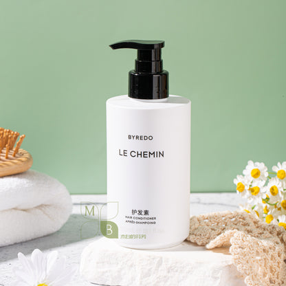 BYREDO body lotion, hotel-shampoo-conditioner, LE CHEMIN