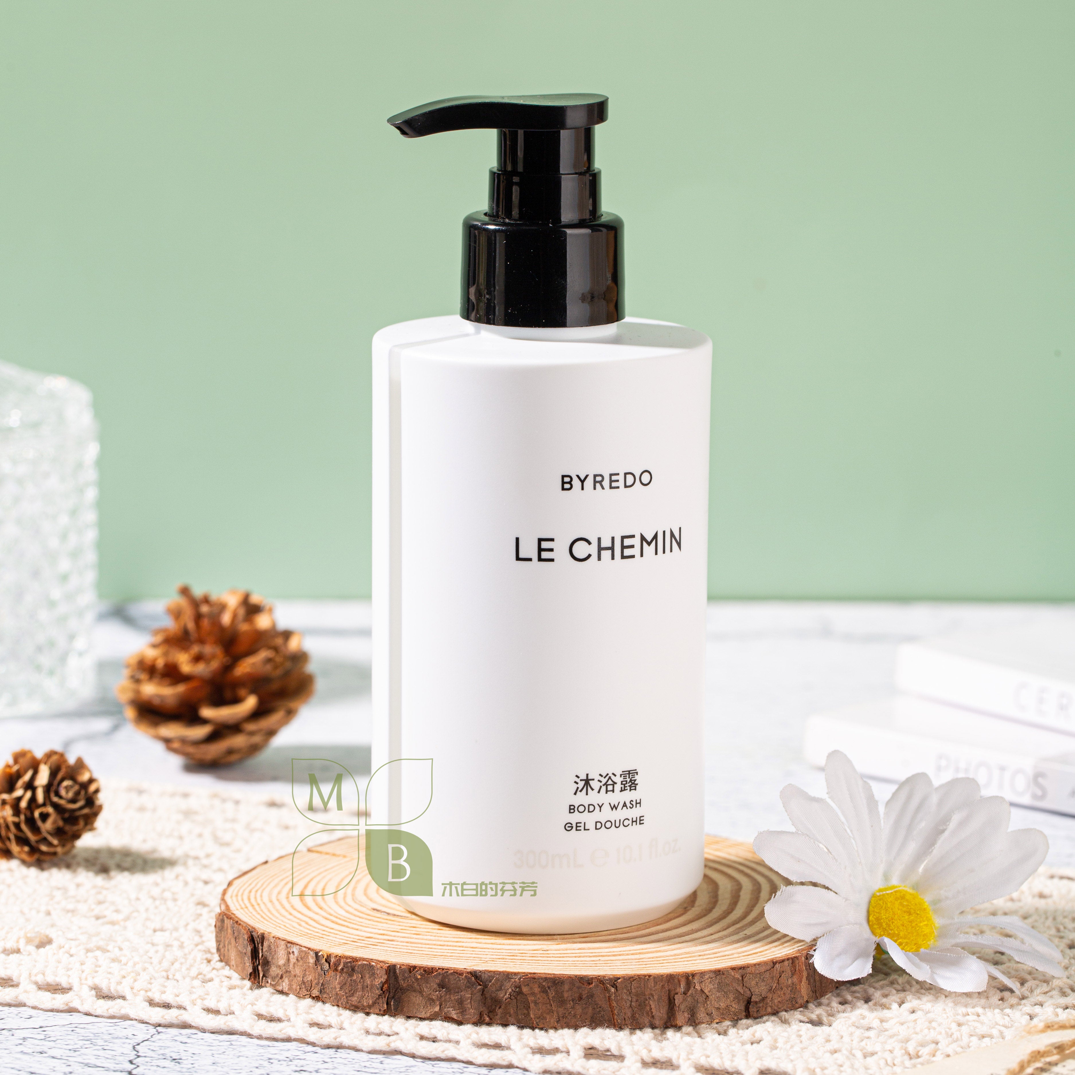 BYREDO body lotion, hotel-shampoo-conditioner, LE CHEMIN