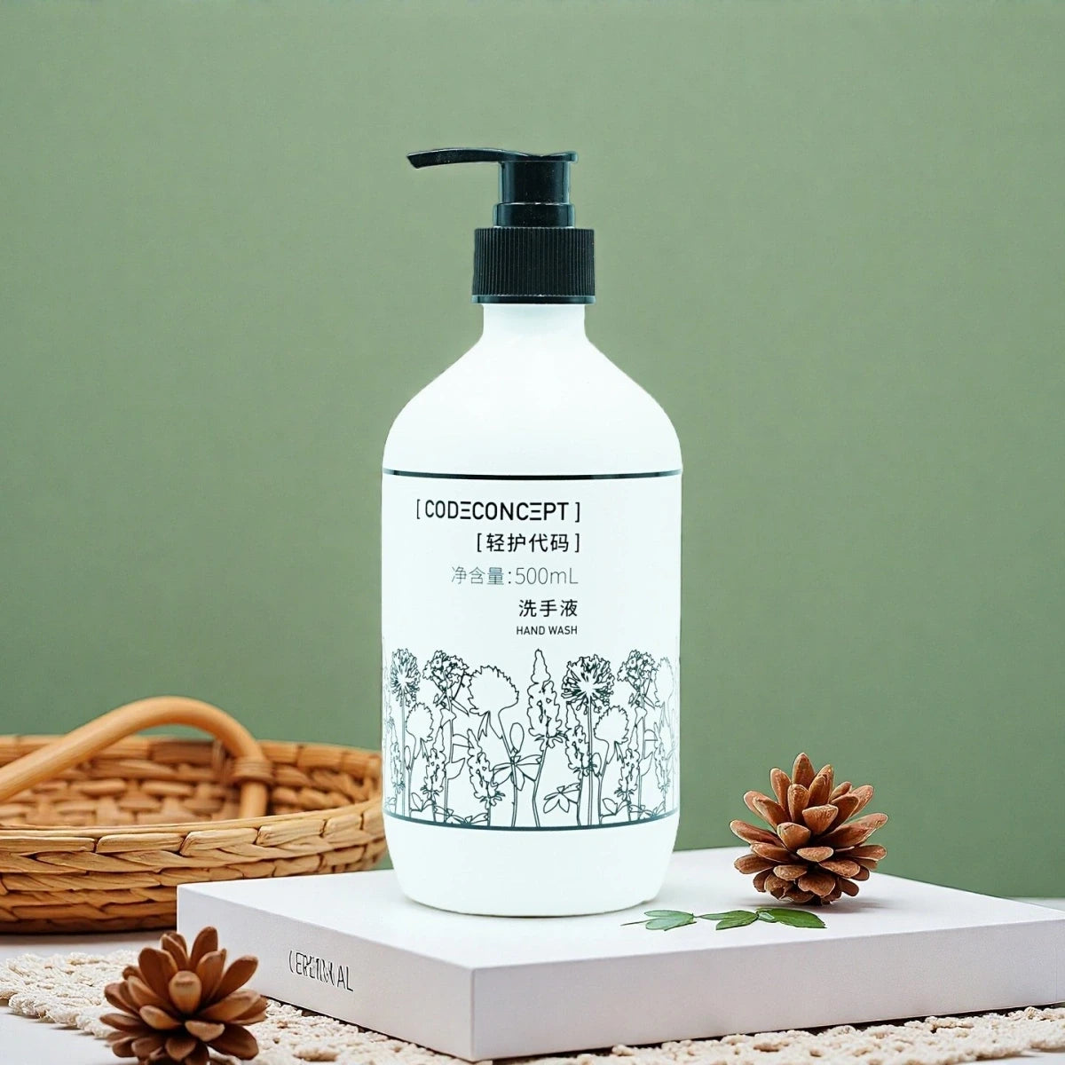 CODE CONCEPT Shampoo oder Spülung oder Duschgel oder Handseife 500ML