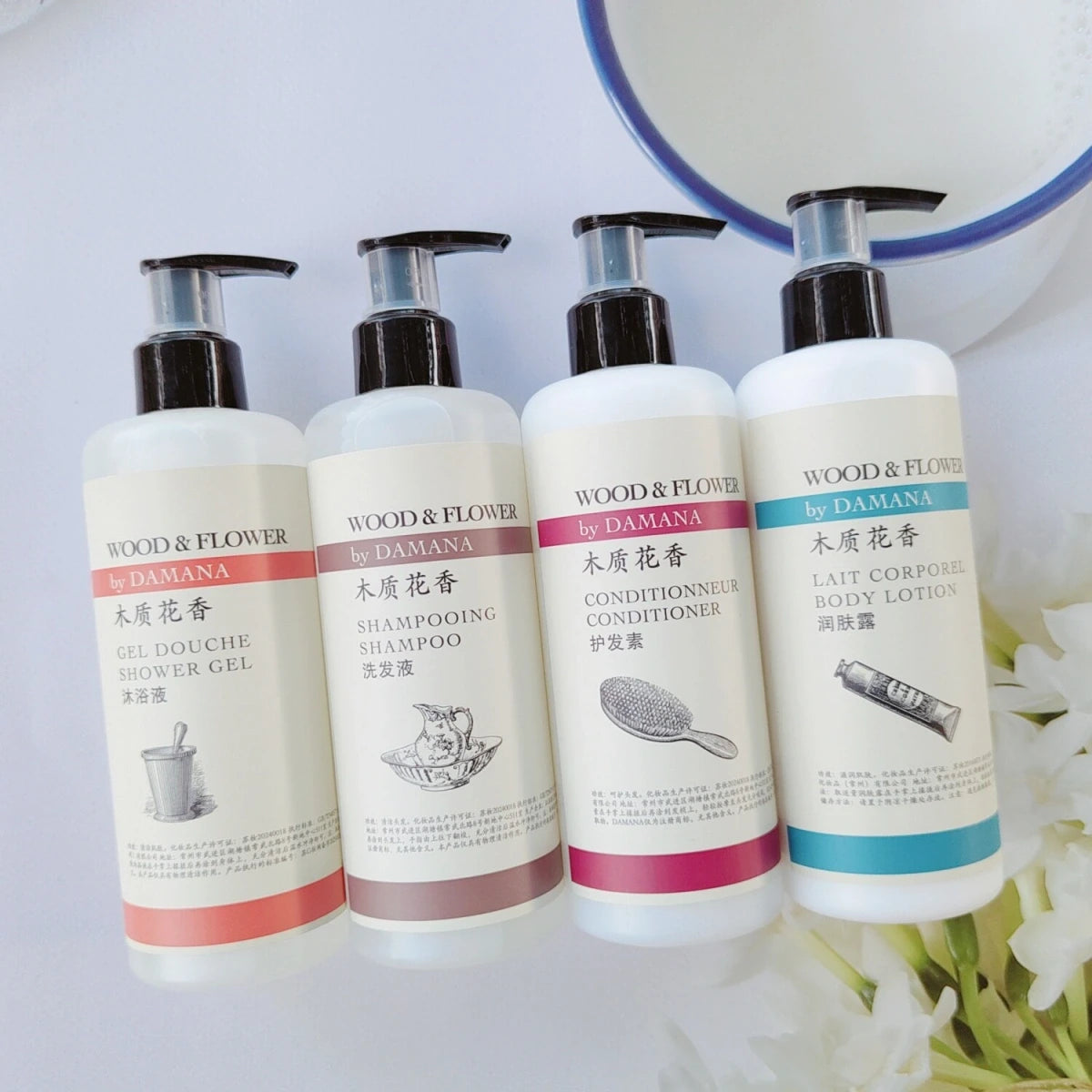 DAMANA Shampoo or Shower Gel or Conditioner or Body Lotion or Hand Wash 300ML