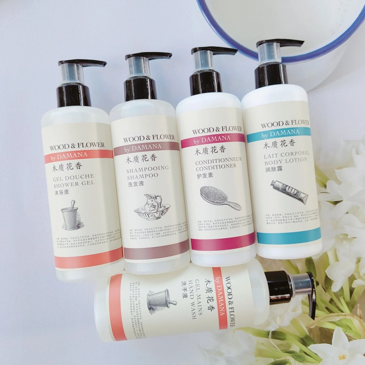 DAMANA Shampoo or Shower Gel or Conditioner or Body Lotion or Hand Wash 300ML