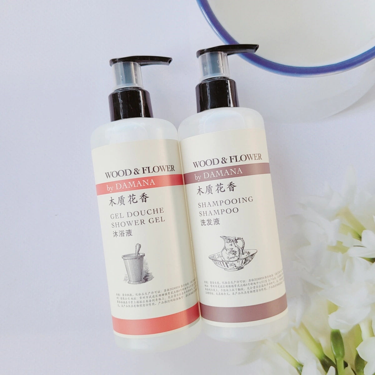 DAMANA Shampoo or Shower Gel or Conditioner or Body Lotion or Hand Wash 300ML