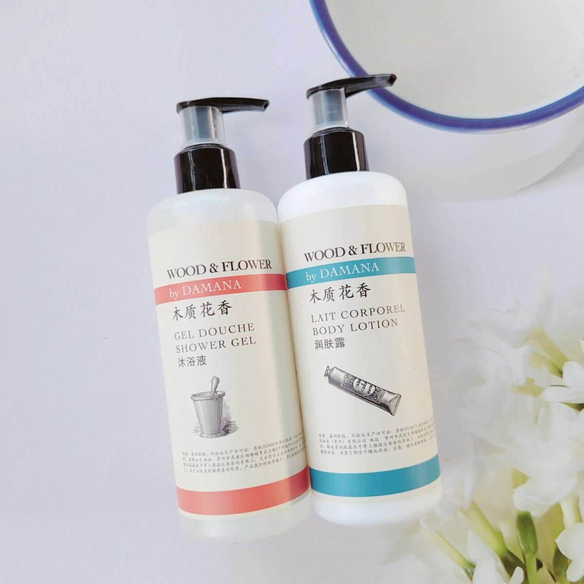 DAMANA Shampoo or Shower Gel or Conditioner or Body Lotion or Hand Wash 300ML