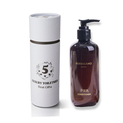 Mövenpick by Accor Shampoo &amp; Shower Gel &amp; Conditioner &amp; Body Lotion 280ML FERRAGAMO