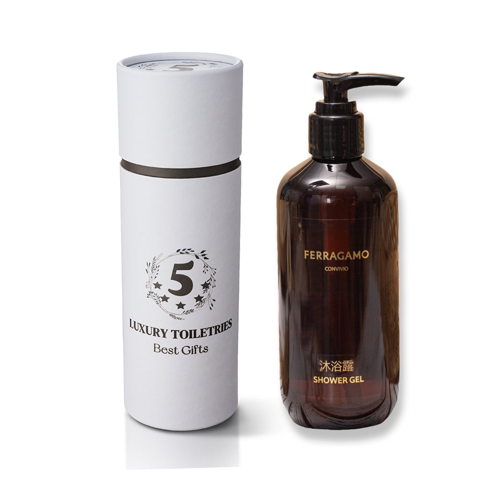 Mövenpick by Accor Shampoo &amp; Shower Gel &amp; Conditioner &amp; Body Lotion 280ML FERRAGAMO