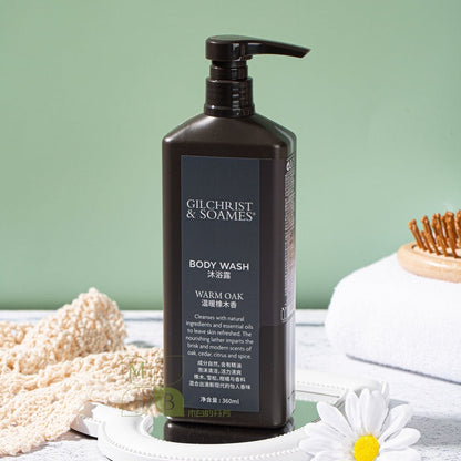 GILCHRIST &amp; SOAMES body lotion, hotel-shampoo-conditioner