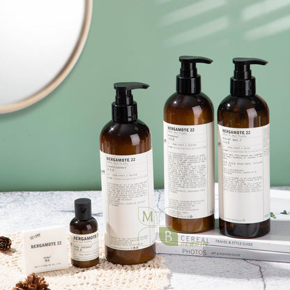 LE LABO SANTAL 22 body lotion, hotel-shampoo-conditioner