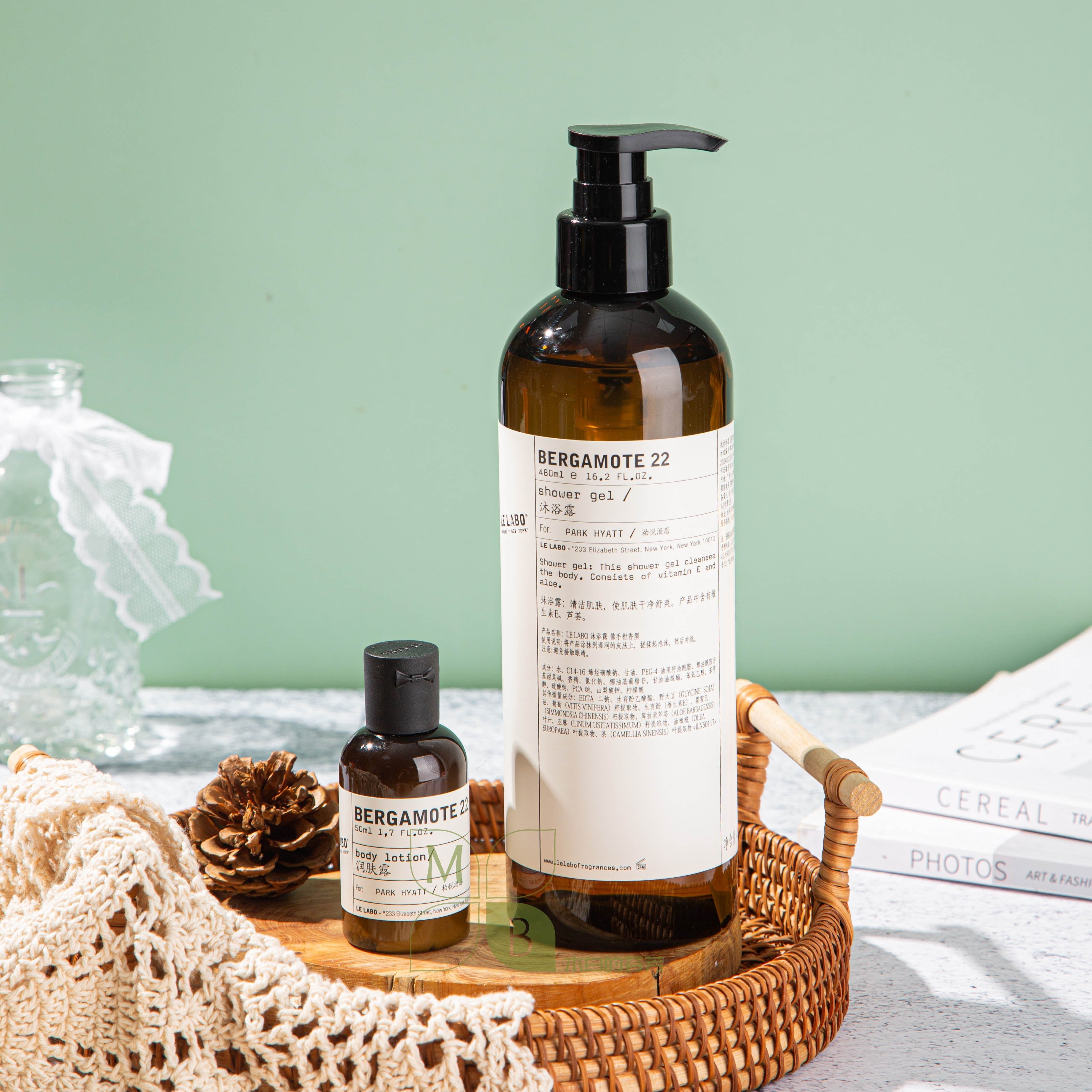 LE LABO SANTAL 22 body lotion, hotel-shampoo-conditioner