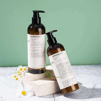 LE LABO SANTAL 22 body lotion, hotel-shampoo-conditioner