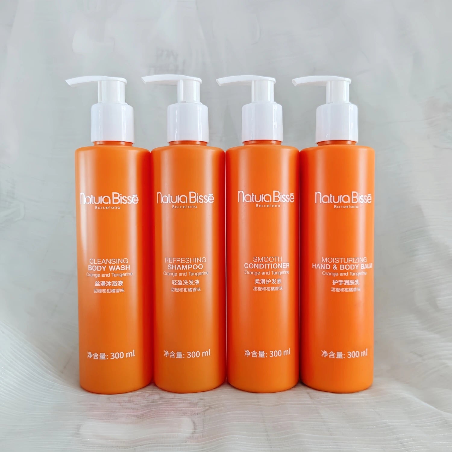 Four Seasons Hotel Shampoo or Shower Gel or Conditioner or Hand Wash or Body Lotion 300ML | Natura Bisse Orange Scent