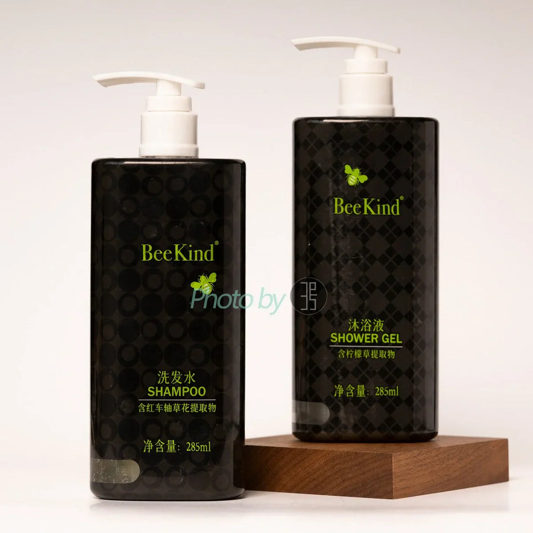 BEEKIND Shampoo &amp; Conditioner &amp; Shower Gel 285ML