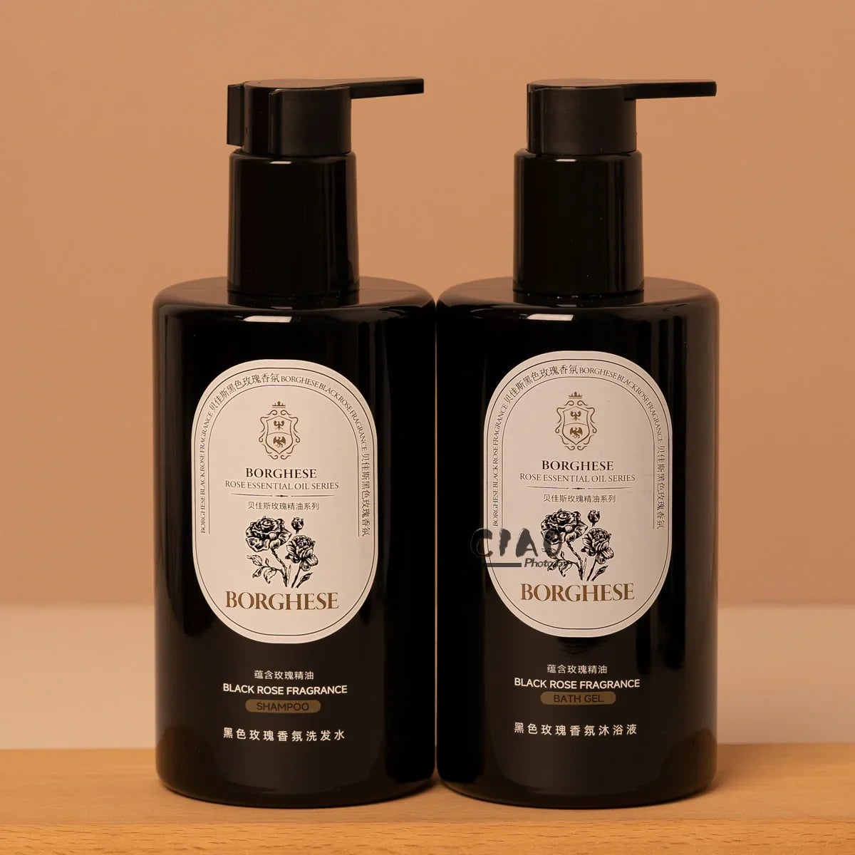 BORGHESE Shampoo &amp; Conditioner &amp; Body Lotion &amp; Shower Gel 300ML