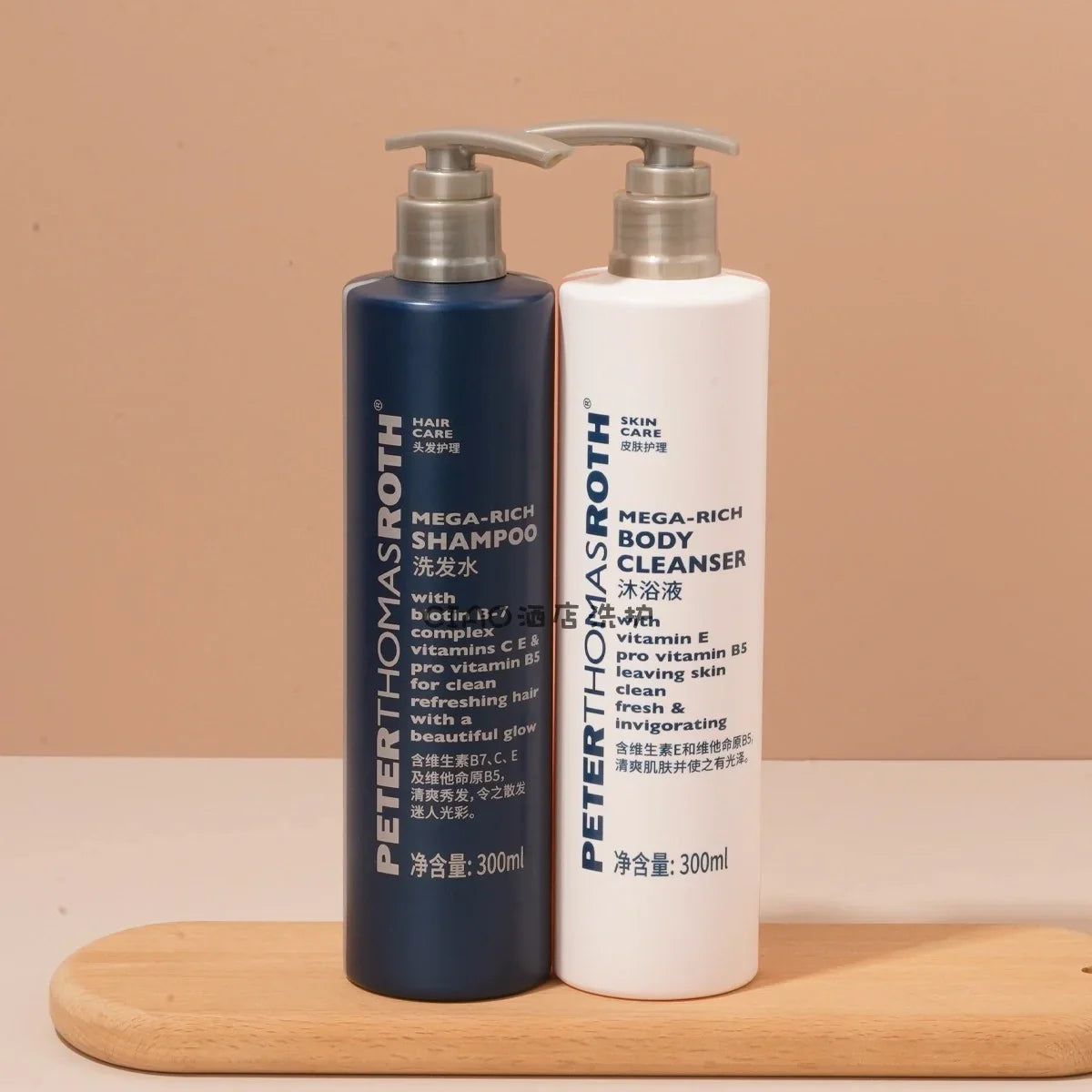 PETER THOMAS ROTH Shampoo &amp; Conditioner &amp; Body Lotion &amp; Shower Gel 300ML