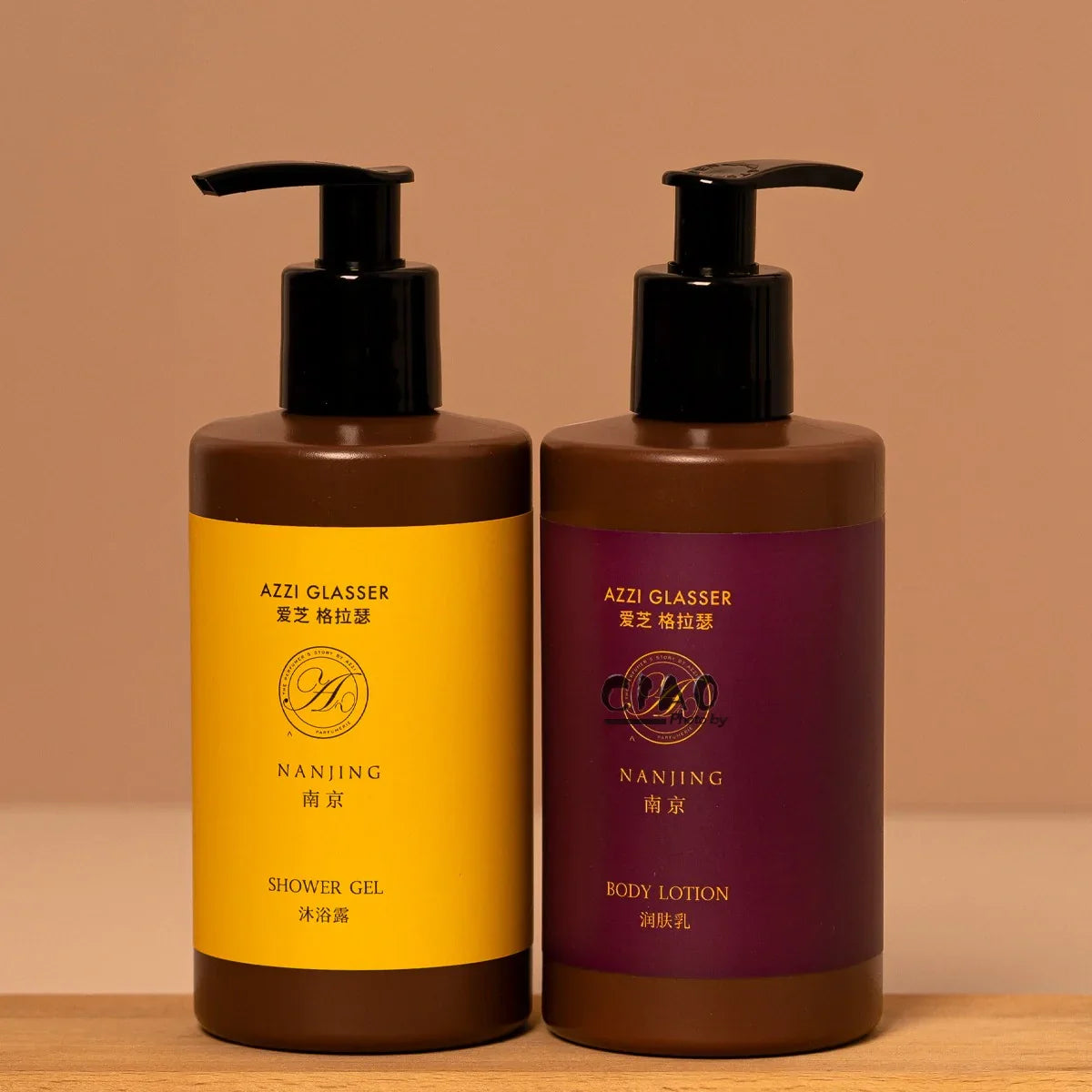 AZZI GLASSER Shampoo &amp; Conditioner &amp; Body Lotion &amp; Shower Gel 300ML