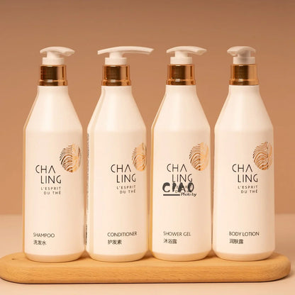 CHA LING Shampoo &amp; Conditioner &amp; Body Lotion &amp; Shower Gel &amp; Hand Wash 300ML