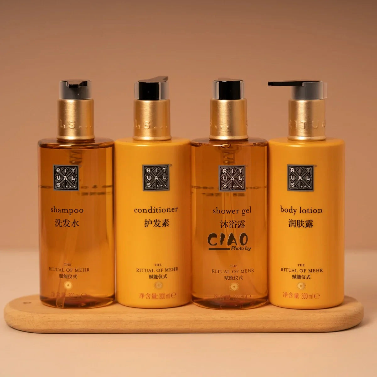 RITUALS MEHR Shampoo &amp; Conditioner &amp; Body Lotion &amp; Shower Gel &amp; Hand Wash 300ML
