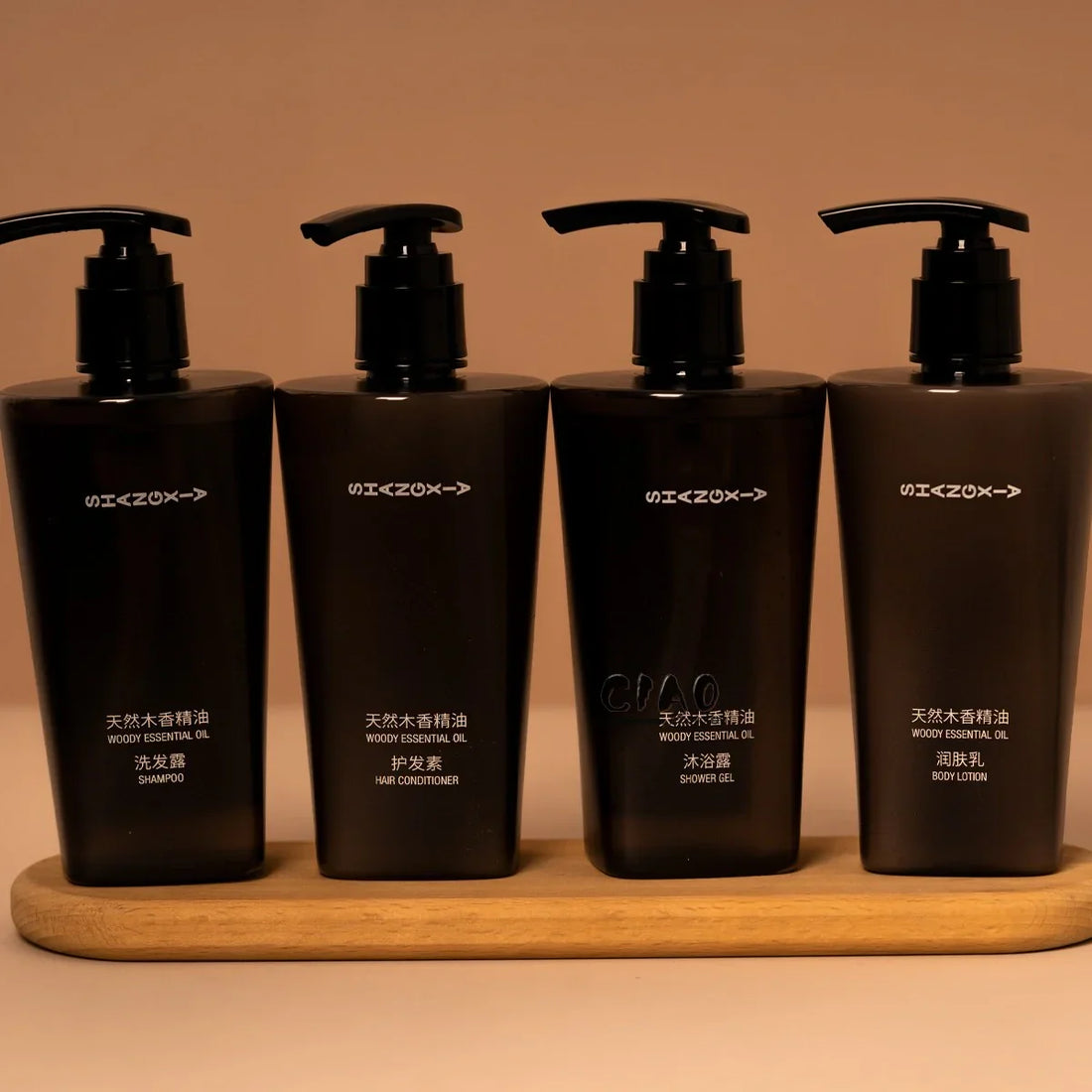 SHANGXIA Shampoo &amp; Conditioner &amp; Body Lotion &amp; Shower Gel &amp; Hand Wash 300ML