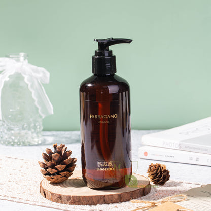 Mövenpick by Accor Shampoo &amp; Shower Gel &amp; Conditioner &amp; Body Lotion 280ML FERRAGAMO