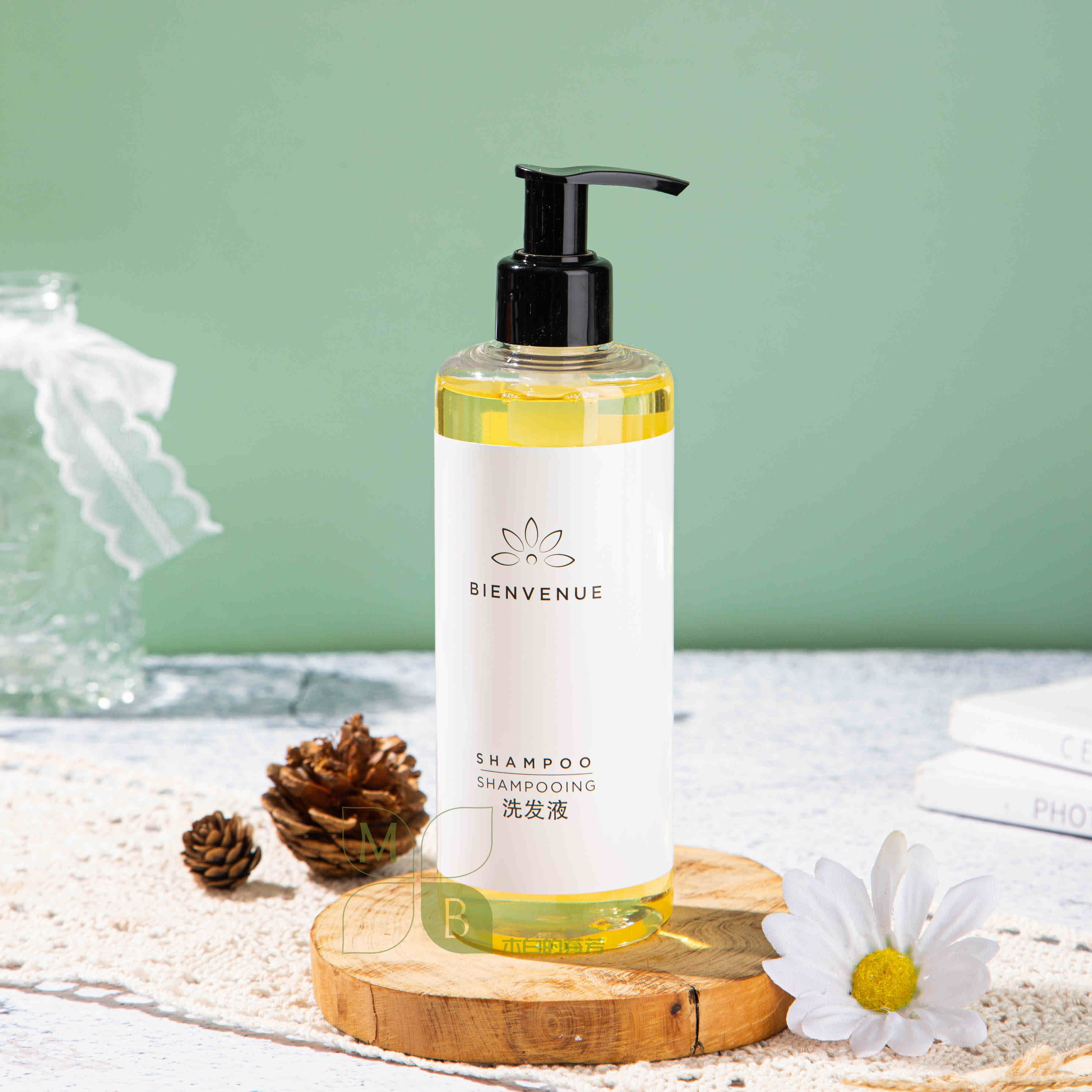 Meipeng Luxury Hotel Shampoo &amp; Conditioner &amp; Shower Gel &amp; Body Lotion 300ML BIENVENUE