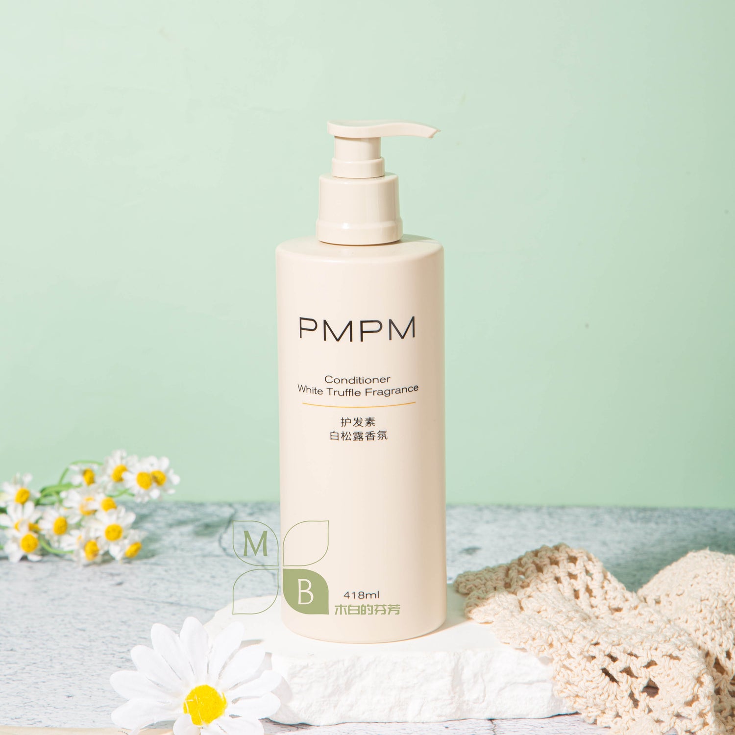 PMPM White Truffle Fragrance Shampoo &amp; Shower Gel &amp; Conditioner &amp; Body Lotion 418ML