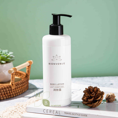 Meipeng Luxury Hotel Shampoo &amp; Conditioner &amp; Shower Gel &amp; Body Lotion 300ML BIENVENUE