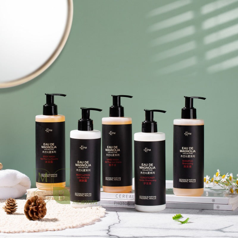 Four Seasons Hotel Shampoo & Shower Gel & Conditioner & Body Lotion & Hand Wash 300ML FREDERIC MALLE EAU DE MAGNOLIA
